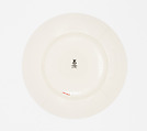 "Museum" Dinner Plate, Eva Zeisel (American (born Hungary), Budapest 1906–2011 New York City, New York), Porcelain