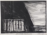 When We Dead Awaken (Act I), Robert Wilson American, Pastel and charcoal on paper