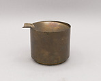 Ashtray, Marianne Brandt German, Bronze