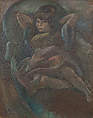 Reclining Girl (recto); Cuban Scene (verso), Jules Pascin (American (born Bulgaria), Vidin 1885–1930 Paris), Oil on canvas