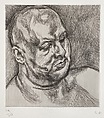 Head of a Man, Lucian Freud  British, born Germany, Etching