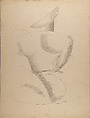 Seated Nude, George Constant  American, born Greece, Graphite on paper