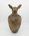 Canopic Jars: Elk (Cow), William Morris (American, born Carmel, California, 1957), Glass