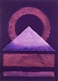 Transmutation III, Basil Alkazzi  Kuwaiti, Gouache on paper