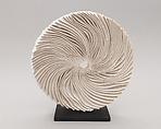 Small Wheel, Marc Leuthold (American, born 1962), Porcelain, metal