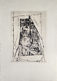 Children at the Window, Max Beckmann German, Drypoint