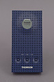 Portable Radio (Model RT201), Philippe Starck (French, born Paris 1949), ABS plastic (acrylonitrile butadiene styrene), poly methyl methacrylate, metal, LED