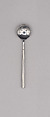 "Classic Column" Sugar Spoon, Marion Weeber  American, Stainless steel