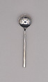"Classic Column" Soup Spoon, Marion Weeber  American, Stainless steel