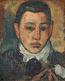 Self-Portrait at the Age of Nine, Arshile Gorky American, born Armenia, Oil on canvas
