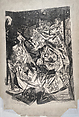 The Last Ones, Max Beckmann German, Lithograph with graphite
