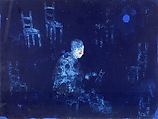 He Waits for the Muse, DeLoss McGraw American, Gouache on paper