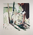 Mother and Child, Richard Hamilton  British, Collotype and screenprint