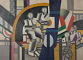 The Builders, Fernand Léger French, Oil on canvas