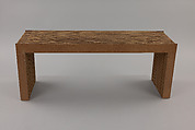 Easy Edges, Frank Gehry (American (born Canada), born 1929), Corrugated cardboard and masonite