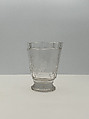 Tumbler, Michael Powolny (Austrian, Judenburg 1871–1954 Vienna), Glass, Austrian (Vienna)