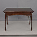 Table, Edward Colonna (German, Mulheim an der Ruhr 1862–1948 Nice), Palissander wood