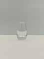 Liqueur glass, Samuel L. Ayres (American, Dedham, Massachusetts 1913–1997 Lawrence, Massachusetts
), Crystal glass
