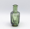 Bottle with stopper, Emile Gallé (French, Nancy 1846–1904 Nancy), Glass