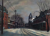 Winter Sunlight, Glenn Stuart Pearce  American, Pastel on paper