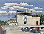 Saltillo Mansion, Edward Hopper  American, Watercolor over graphite on paper