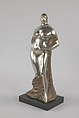 Standing Nude, Gaston Lachaise (American (born France) Paris 1882–1935 New York), Nickel-plated bronze
