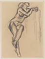 Nude, Henri Matisse French, Graphite on paper mounted to board