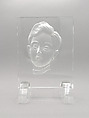 Panel Portrait of George Blumenthal Jr., Kathleen Hollister (American), Glass