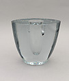 Vase, Gerda (Helga Elisabet) Strömberg  Swedish, Glass
