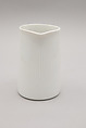Creamer, Axel Brüel (Danish, 1900–1977), Hard paste porcelain