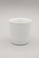 Cup, Axel Brüel (Danish, 1900–1977), Hard paste porcelain