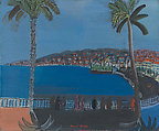 Dusk at La Baie des Anges, Nice, Raoul Dufy  French, Oil on canvas