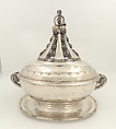 Tureen and Tray, Georg Jensen  Danish, Silver, Danish