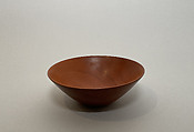 Bowl, James Prestini  American, Mexican mahogany