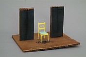 Dictionary for Building: Chair in between Doors, Siah Armajani Iranian