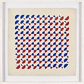 Mutation of Forms, Julio Le Parc Argentine, Opaque watercolor with graphite on board