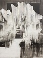 Head on Ice #3, Lorna Simpson  American, Ink and screenprint on gessoed fiberglass