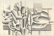 Three Women, Fernand Léger French, Graphite on paper
