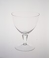 Drinking glass, Wilhelm Wagenfeld German, Glass