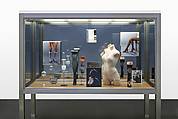 Blow Up (Michelli), Josephine Meckseper (German, born Lilienthal, 1964), Body form (torso with undergarment), two plastic frames with two photos in each, leg form (calf high with sock), leg form (thigh high with stocking), round metal stand, toilet scrubber in holder, metal sculpture, 2 glass balls, double sided ENDLESS DEALS sign, clipstand, double sided color prints mounted on Sintra, double-sided C-print/silver gelatin print mounted on Sintra and unmounted silver gelatin print