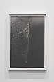 Three Verticals at Consecutive but Random Time Intervals, Saltburn-by-the-Sea, Jan 22, 2013, 11:55am-11:57am, Richard Forster (British, Saltburn-by-the-Sea, United Kingdom 1970), Graphite and white acrylic on paper