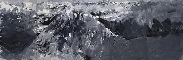 Alps, Gerhard Richter (German, born Dresden, 1932), Oil on canvas