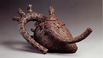 "Heart Teapot: Homage to Archie Bray", Richard Notkin  American, Stoneware