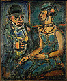 The Manager and a Circus Girl, Georges Rouault  French, Oil on canvas