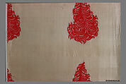 Textile sample, Unknown Designer, Silk