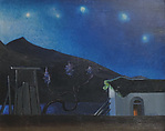 Nocturne, Joseph Stella American, Oil on canvas