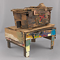 Old Colored School, Beverly Buchanan American, Wood and paint