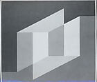 Never Before, Josef Albers American, born Germany, Oil on Masonite