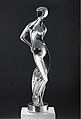 Standing Woman, Alexander Archipenko American, born Ukraine, Silver