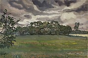 Sergievo, Konstantin Somov Russian, Opaque watercolor on paper